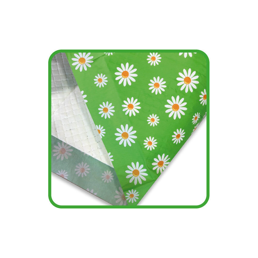 Croci - Tapis Hyg&eacute;nique Super Nappy Daisy pour Chiots - 57x54cm Image num&eacute;ro 2