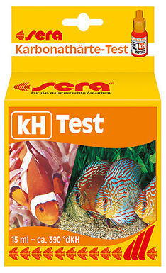 Sera - Test de Dureté Carbonatée kH Test pour Aquarium - 15ml