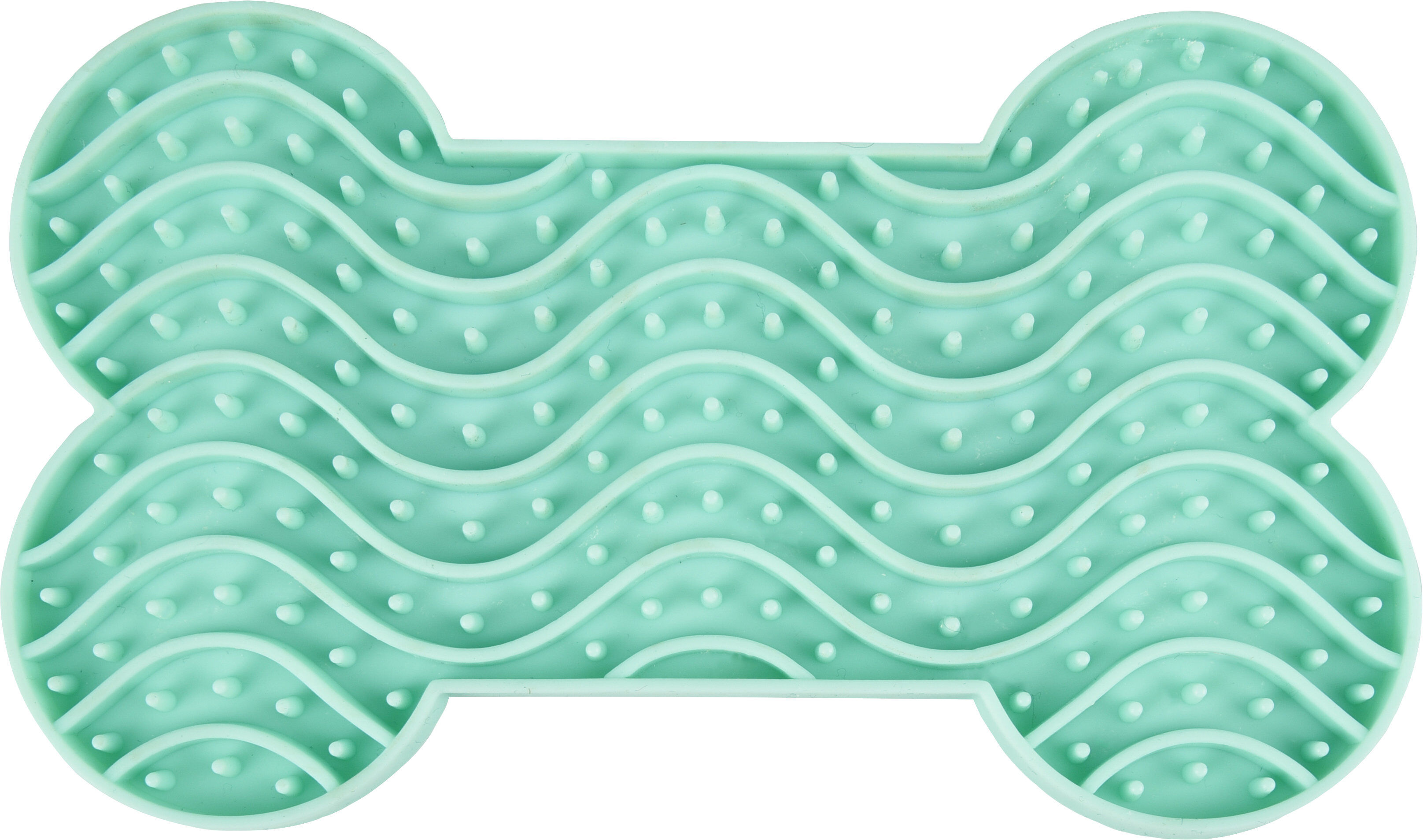 Flamingo - Tapis A L&eacute;cher Yummee Os Vert pour Chiens - 15cm Image num&eacute;ro 1