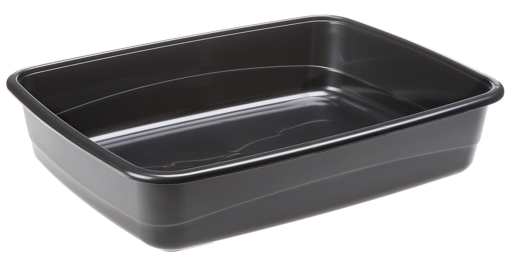 Ferplast - Bac &agrave; Liti&egrave;re Nip 30 pour Chats - Noir Image num&eacute;ro 1