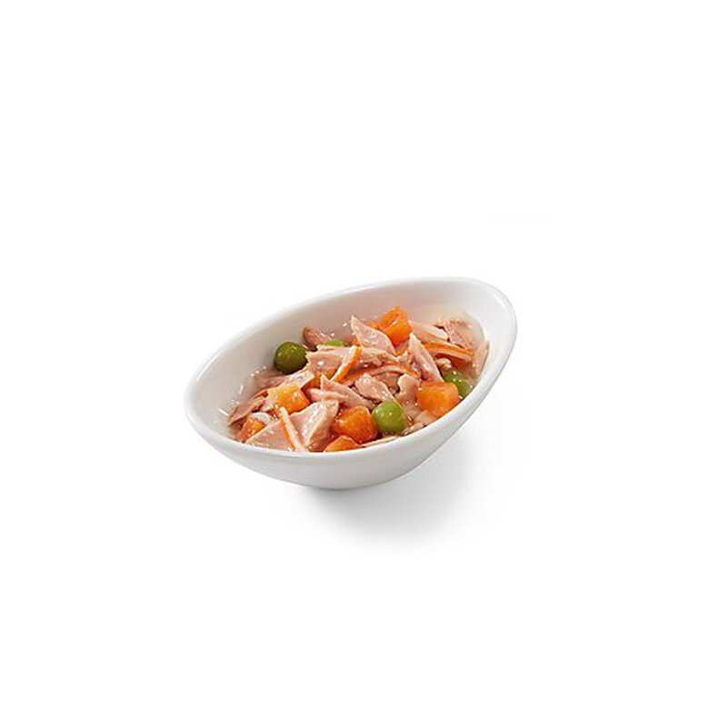 Schesir - Repas Salade Pokè au Thon Papaye et Petits pois pour Chat - 85g image number null