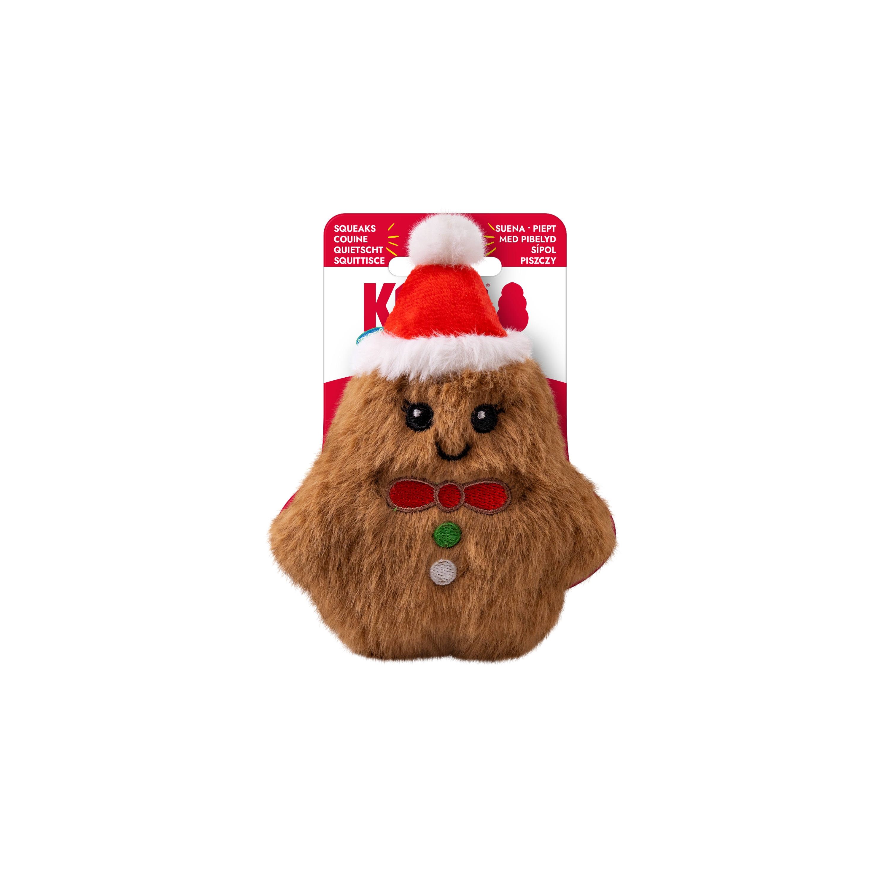Kong - Jouet Peluche Snuzzles Mini Gingerbread - XS Image num&eacute;ro 1