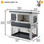 Ferplast - Clapier Grandlodge 140 Plus pour Cobayes et Lapins - 73x134x117cm Indicateur image numéro 4