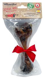 Wouapy - Os de Jambon Serrano N&oelig;ud No&euml;l pour Chiens