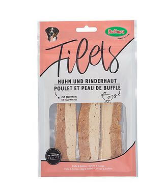 Bubimex - Duo Filet de Poulet et de Peau de Buffle pour Chien - x3