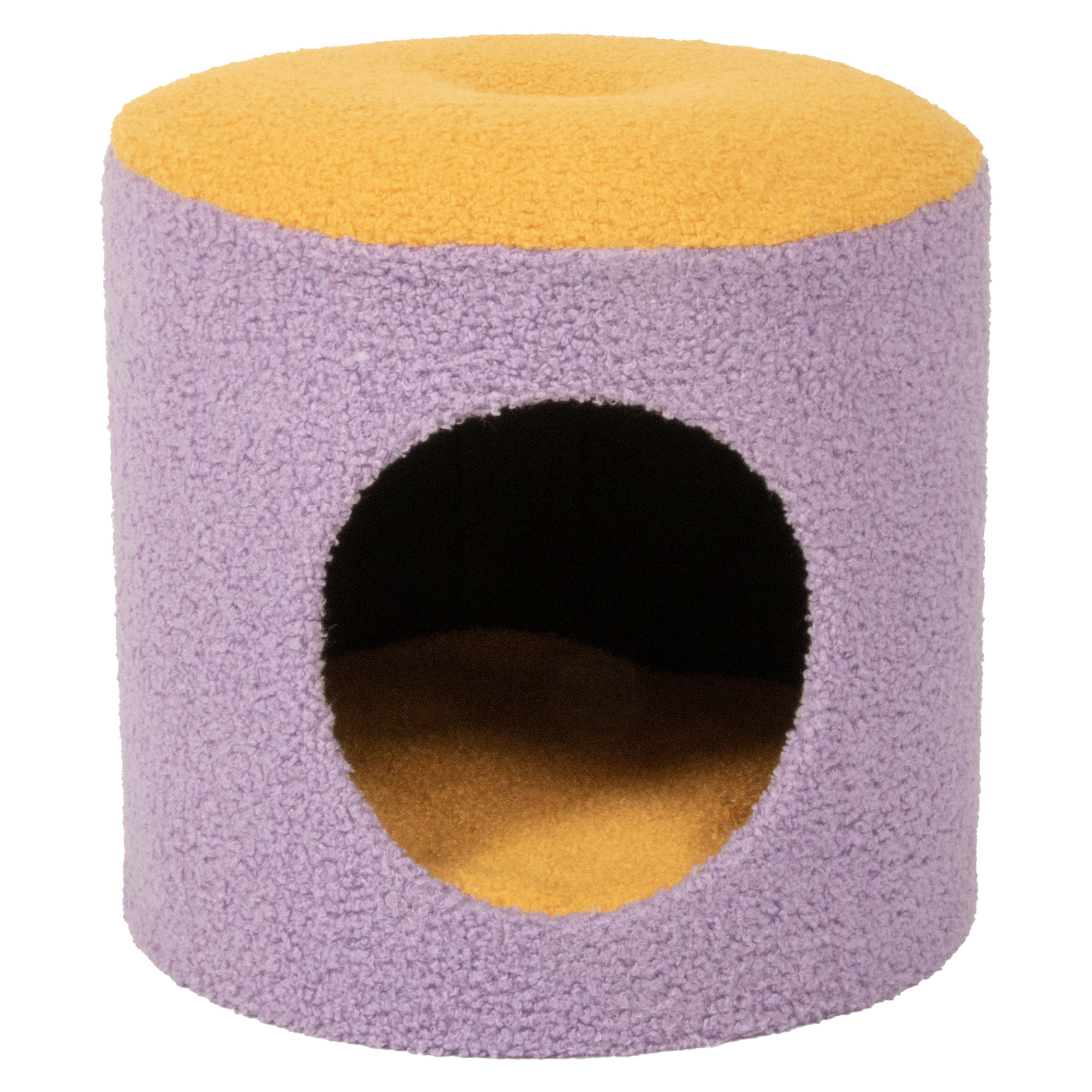 Coockoo - Maison Happy House pour Chats - Jaune Image num&eacute;ro 1