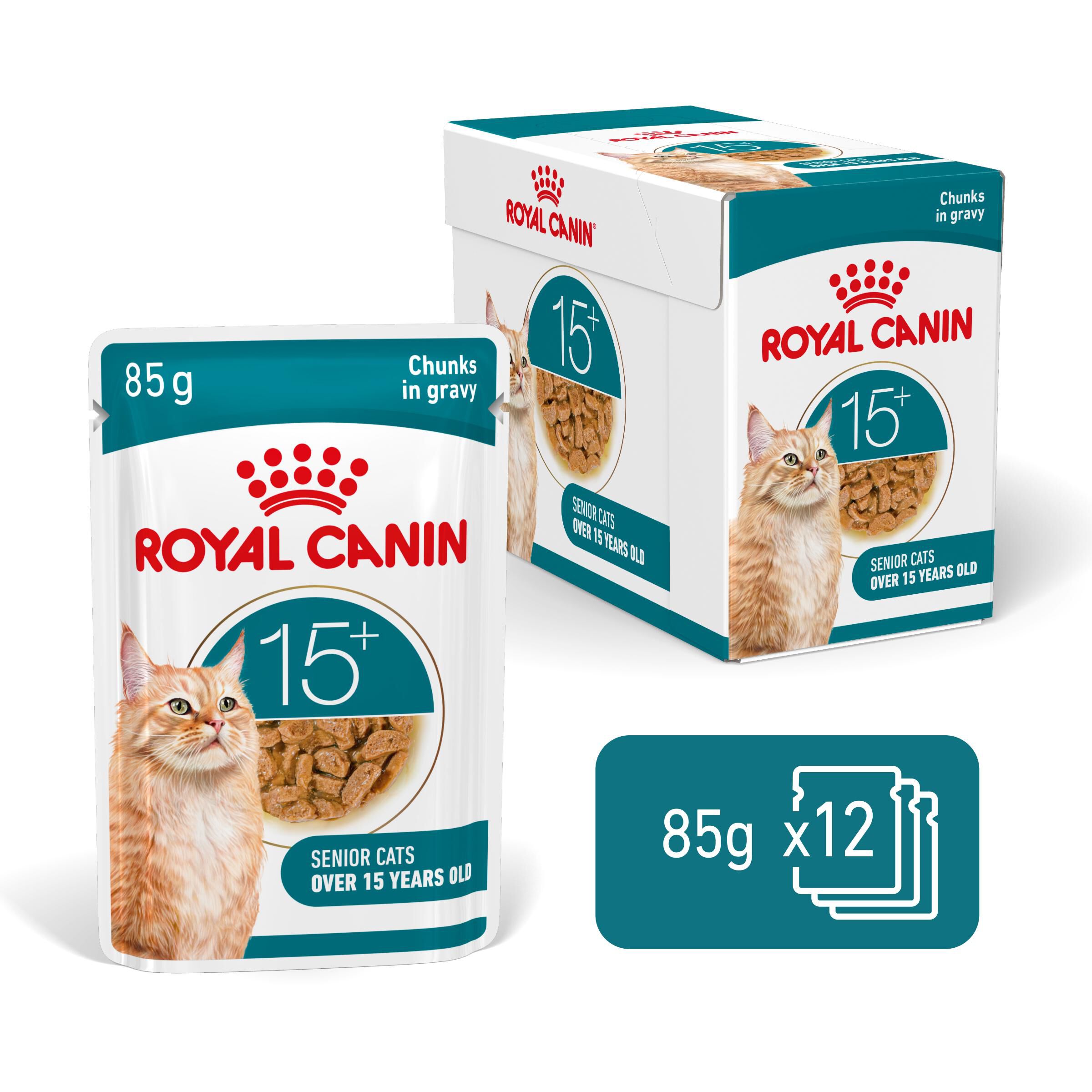 Royal Canin - P&acirc;t&eacute;e en Sauce Ageing 15+ pour Chats Senior - 12x85g Image num&eacute;ro 2
