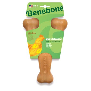 Benebone - Jouet Os à Mâcher Wishbone Poulet
