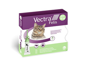 Ceva - Pipettes Antiparasitaire Vectra Felis pour Chats - x3