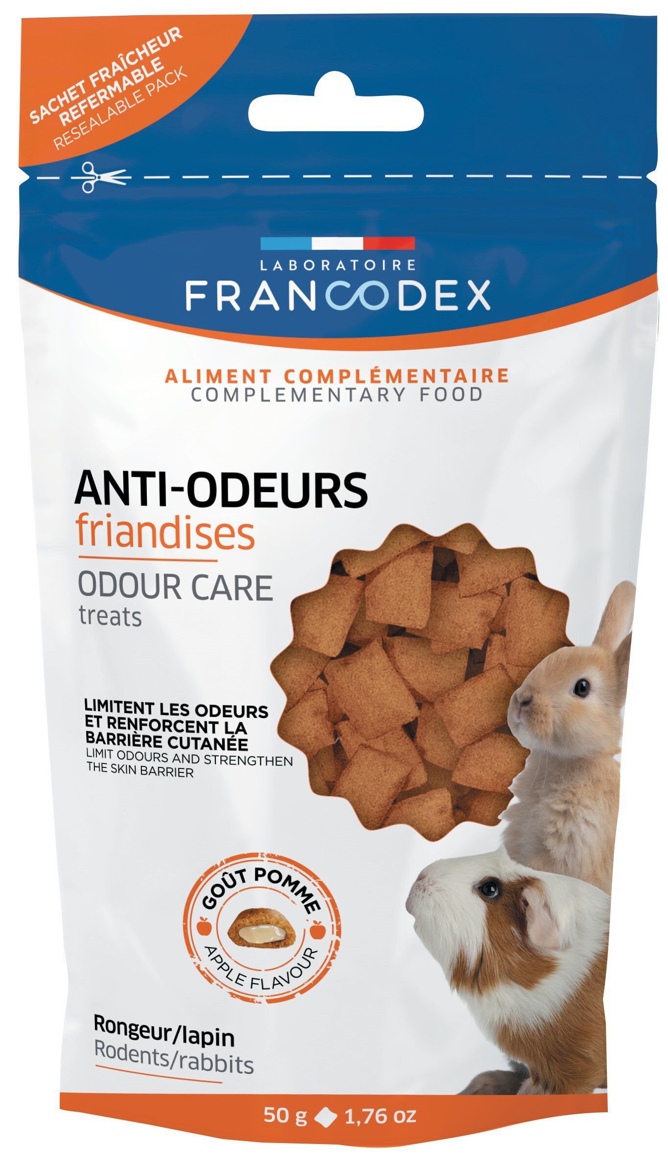 Francodex - Friandises Anti-Odeur pour Rongeurs - 50g Image num&eacute;ro 1