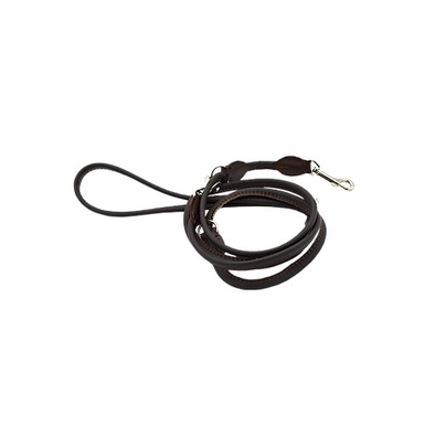 Comme Un Roi - Laisse Cuir Ajustable So Chic Marron pour Chien et Chat - 220cm