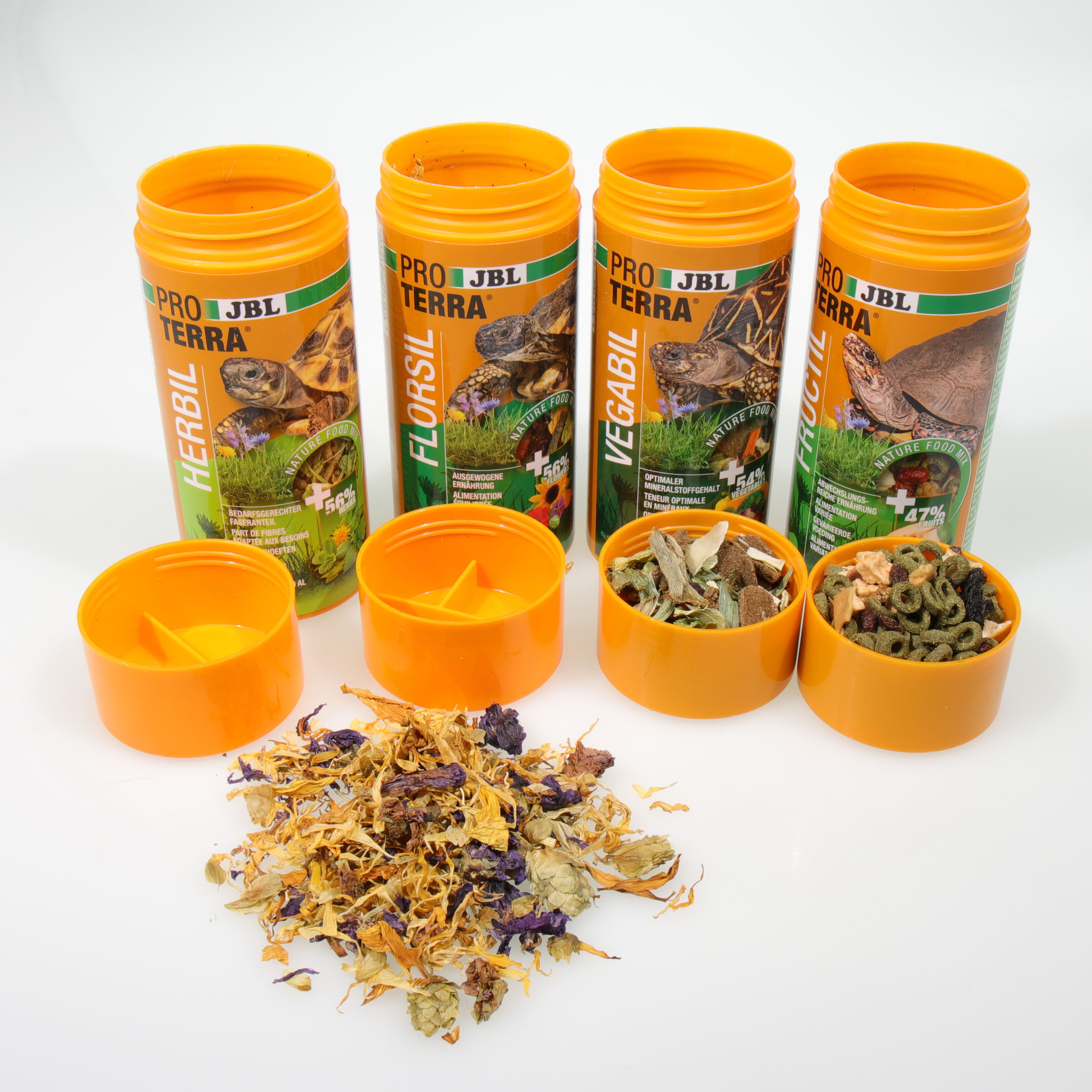 JBL - Aliment Proterra Tortoise Menu pour Tortues Terrestres - 4x250ml / 3+1 Offert Image num&eacute;ro 4