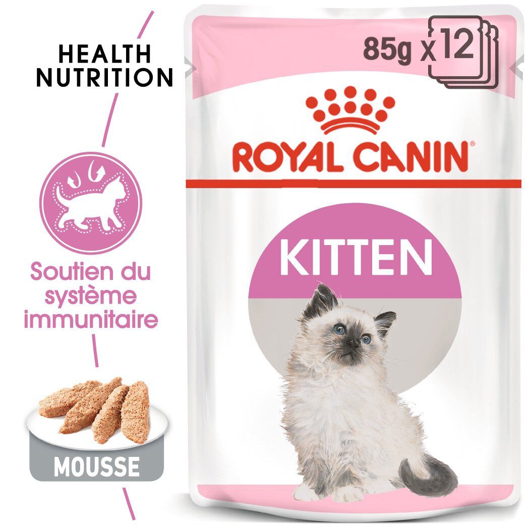 Royal Canin - Sachets Kitten en Mousse pour Chaton - 12x85g Image num&eacute;ro 2