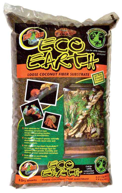 Zoomed - Substrat Eco Earth Fibres de Coco pour Reptiles - 8,8L Image numéro 1 Zoomed - Substrat Eco Earth Fibres de Coco pour Reptiles - 8,8L Image numéro 1