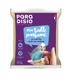 Paradisio - Sable Anis&eacute; Blanc pour Cage - 15Kg