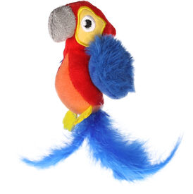 Flamingo - Jouet Zingo Perroquet Rouge pour Chats -