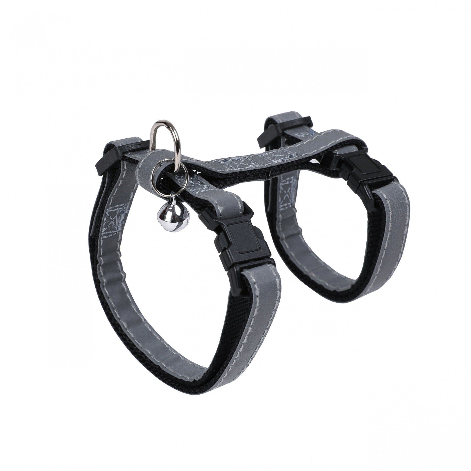 Wouapy - Harnais + Laisse avec Grelot pour Chats - Flash Image num&eacute;ro 1