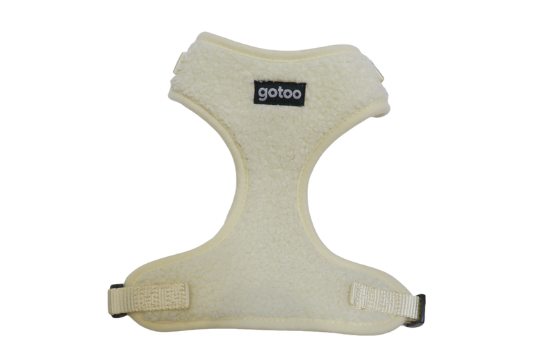 Gotoo - Harnais Ourson Beige pour Chien - S Image numéro 1 Gotoo - Harnais Ourson Beige pour Chien - S Image numéro 1