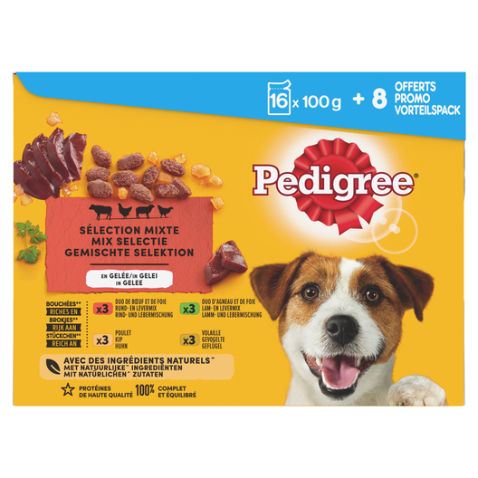 Sachet pedigree outlet