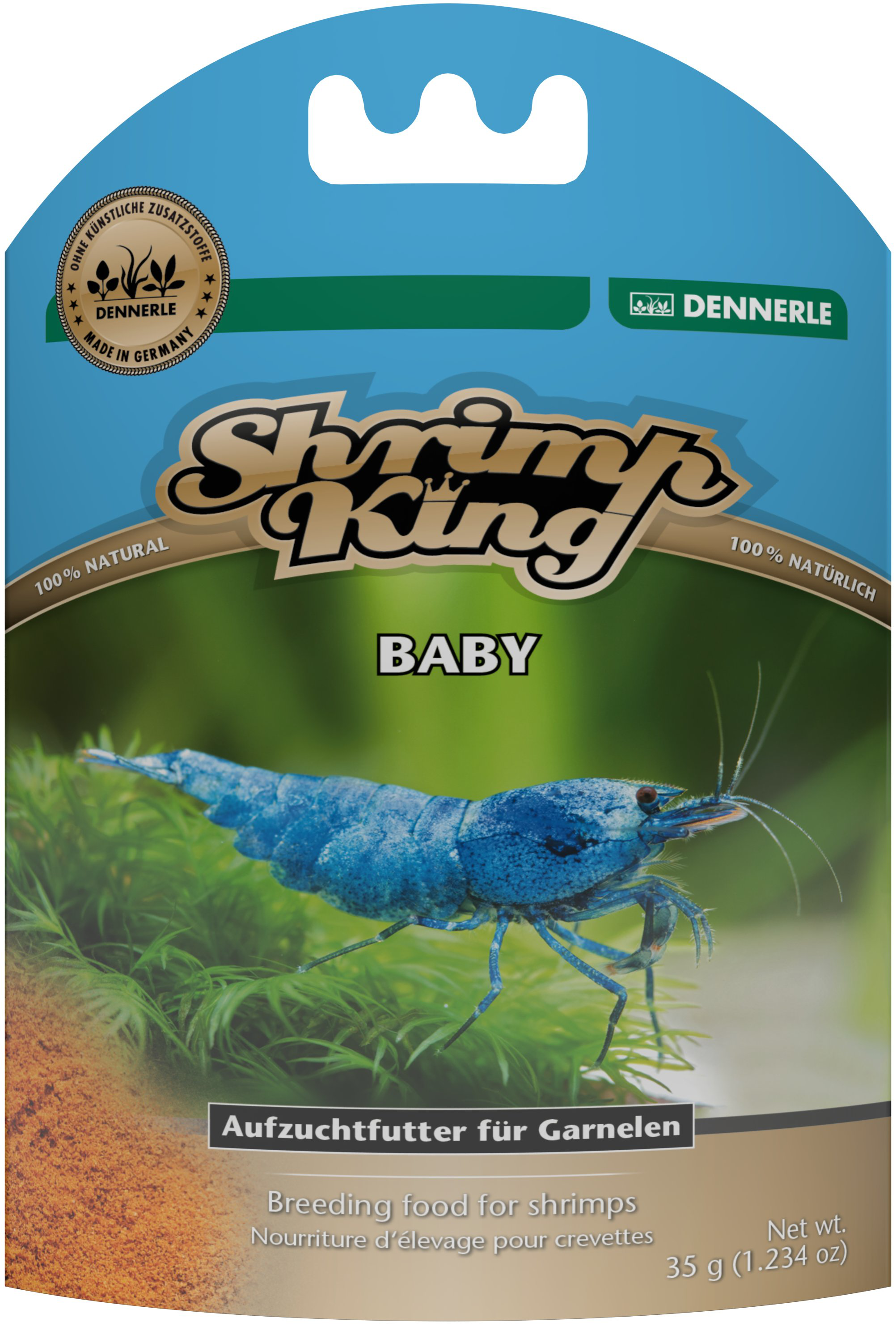 Dennerle - Aliment d'&eacute;levage Shrimp King Baby pour Crevettes - 35g Image num&eacute;ro 1
