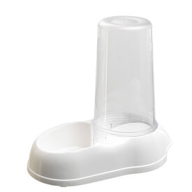 Ferplast - Distributeur Azimut 5500 Eau / Nourriture pour Chiens - Blanc
