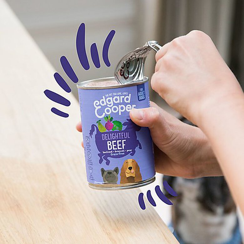 Edgard & Cooper - Boîte au Bœuf pour Chien - 400g Image numéro 3 Edgard & Cooper - Boîte au Bœuf pour Chien - 400g Image numéro 3