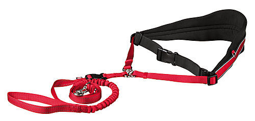 Trixie Laisse Canicross avec Ceinture Ventrale pour Chien