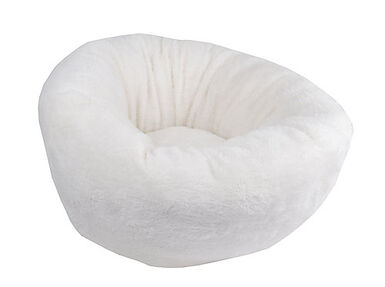 Dog's Fashion - Coussin Rasty Blanc pour Chats - 45x25cm