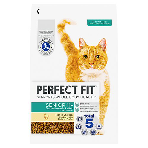 PERFECT FIT - Croquettes SENIOR 11+ Poulet chat senior st&eacute;rilis&eacute; - 2,8kg Image num&eacute;ro 1