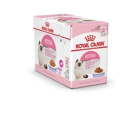 Royal Canin - Sachets Kitten Instinctive en Gelée pour Chaton - 12x85g