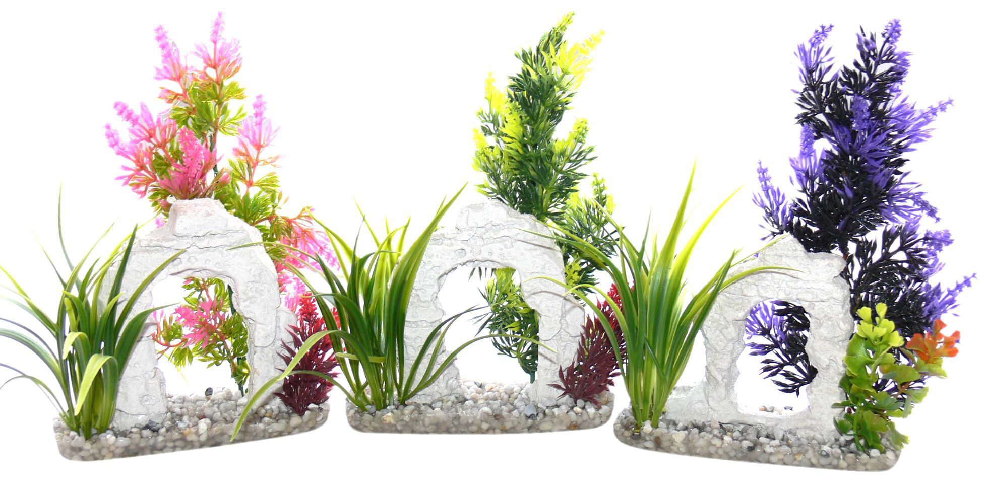 Tyrol - D&eacute;coration Pont Aquatique pour Aquarium - 22,5cm Image num&eacute;ro 1