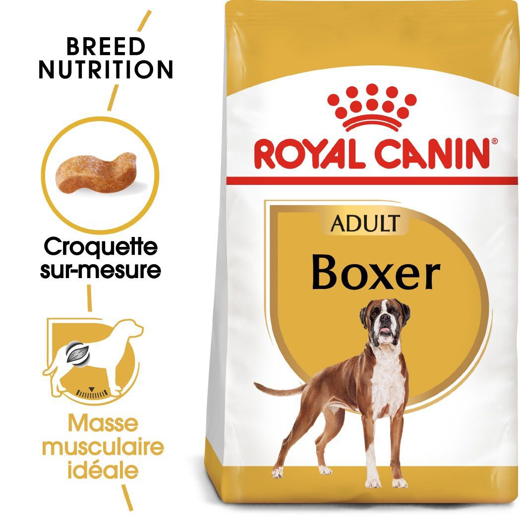 Royal Canin - Croquettes Boxer pour Chien Adulte - 12Kg Image num&eacute;ro 1