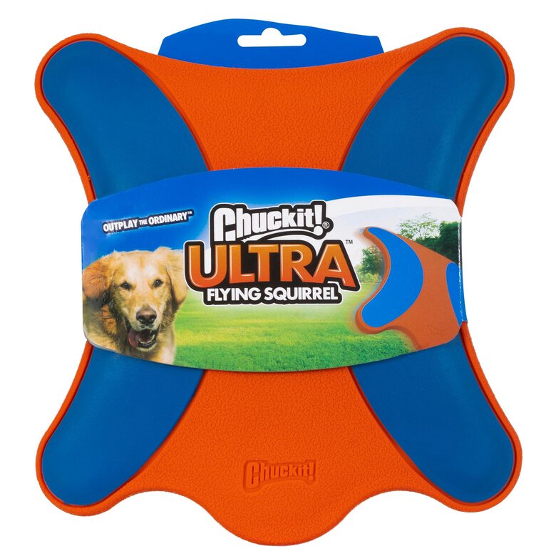 ChuckIt! - Frisbee Ultra Flying Squirrel pour Chiens Image numéro 1 ChuckIt! - Frisbee Ultra Flying Squirrel pour Chiens Image numéro 1