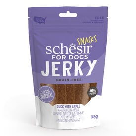 Schesir - Friandises Jerky Au Canard Et Pomme Pour Chiens - 145g