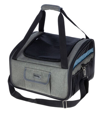 Kerbl - Sac Voiture Vacation gris/bleu - 44 x 35 x 30 cm