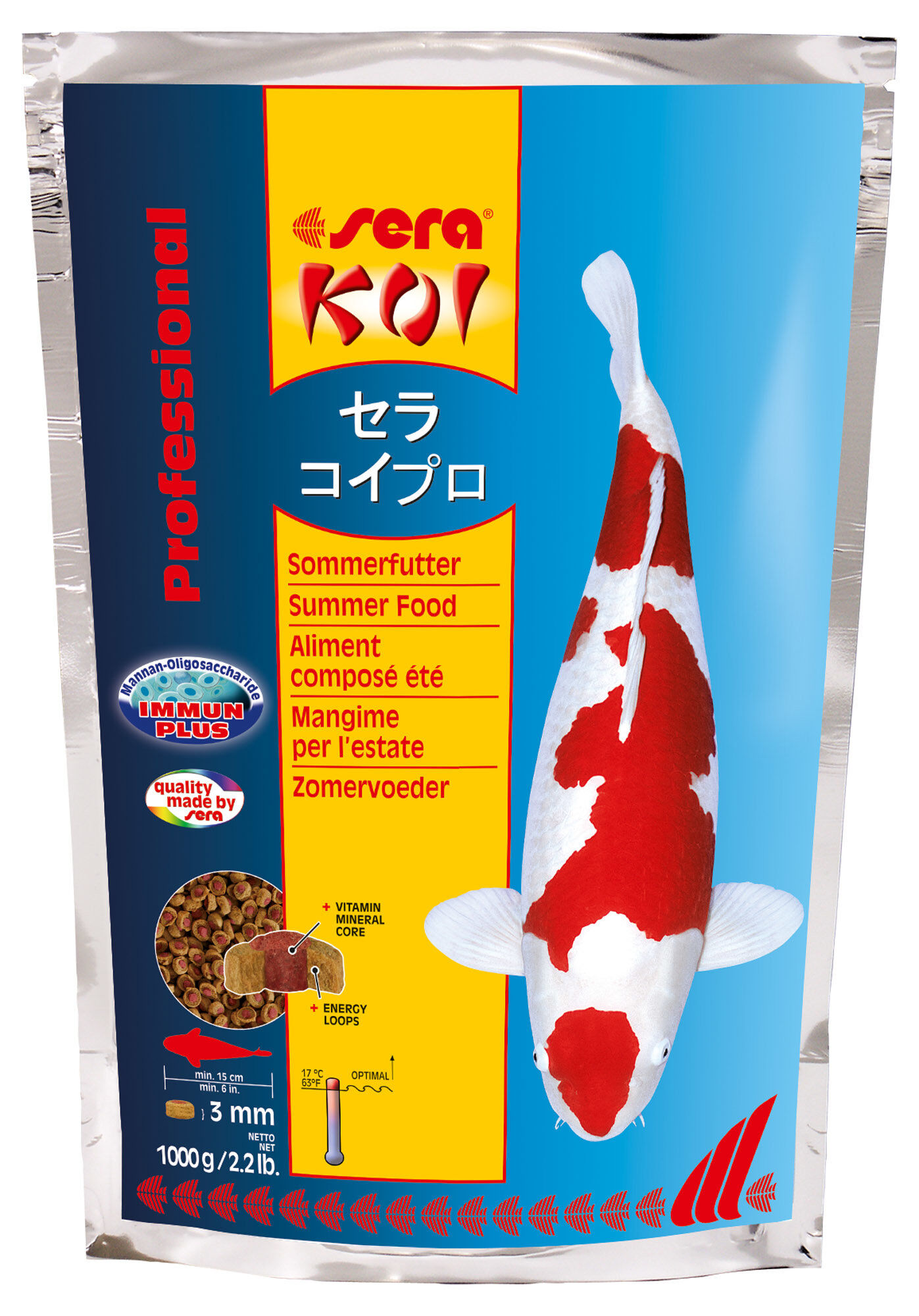 Sera - Koi Professional aliment compos&eacute; &eacute;t&eacute; - 1.000 g Image num&eacute;ro 1