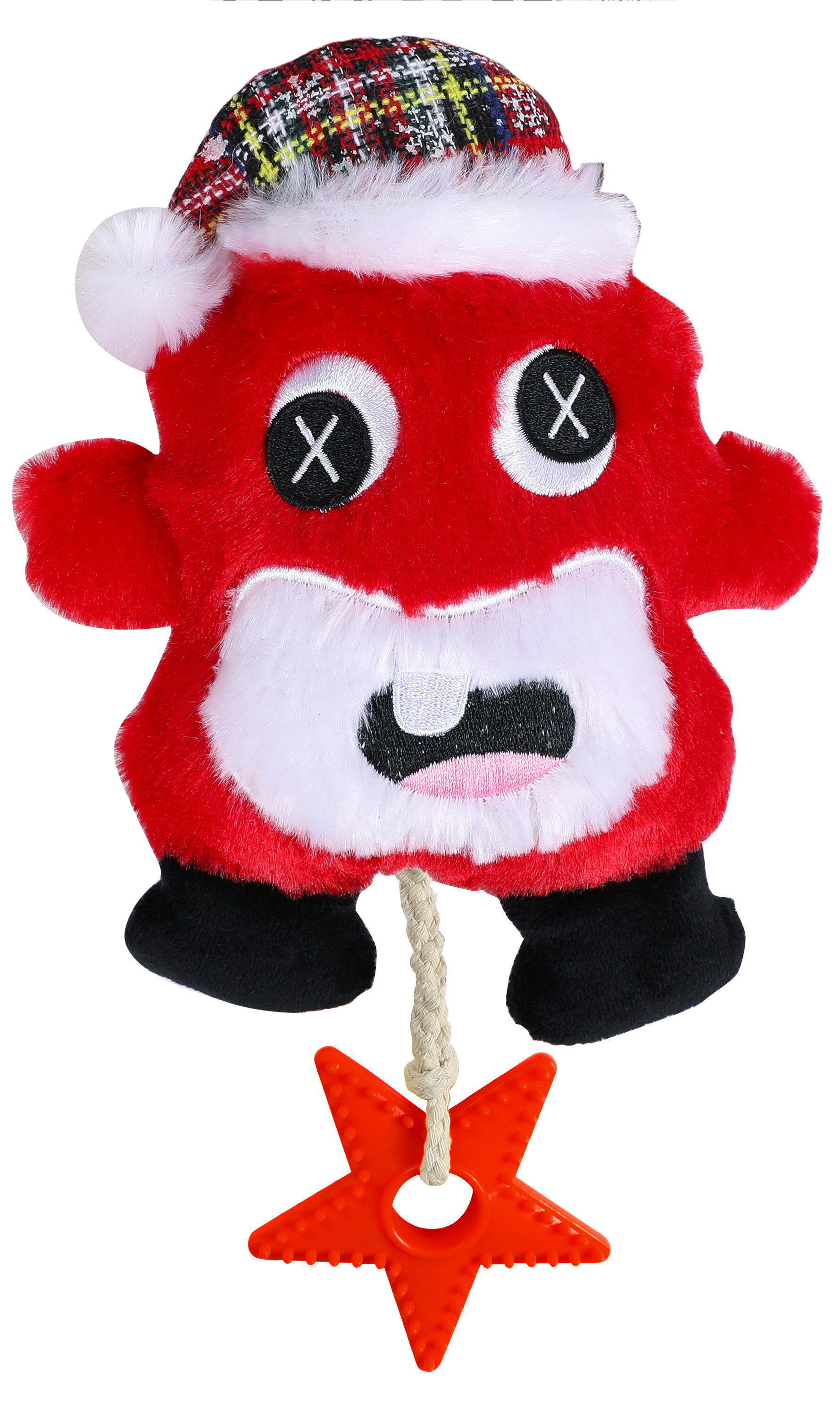 Wouapy - Jouet Dingos Santa avec Sabot pour Chien - 27cm Image num&eacute;ro 2