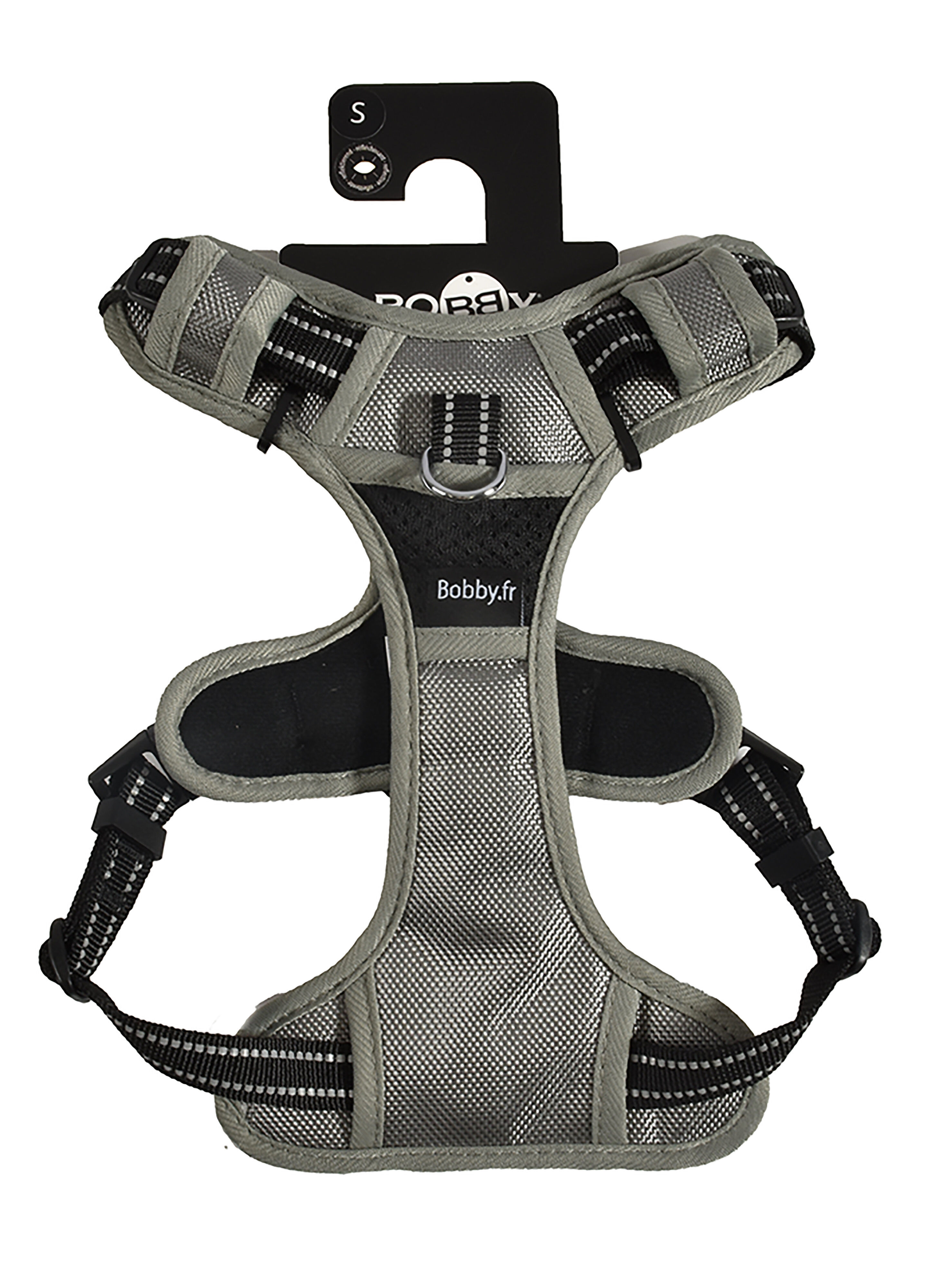 Bobby - Harnais Rando Walk Gris pour Chiens - S Image num&eacute;ro 2