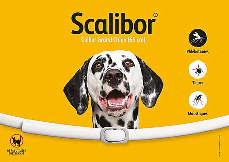 Scalibor - Collier Antiparasitaire pour Grand Chien - 65cm image number null