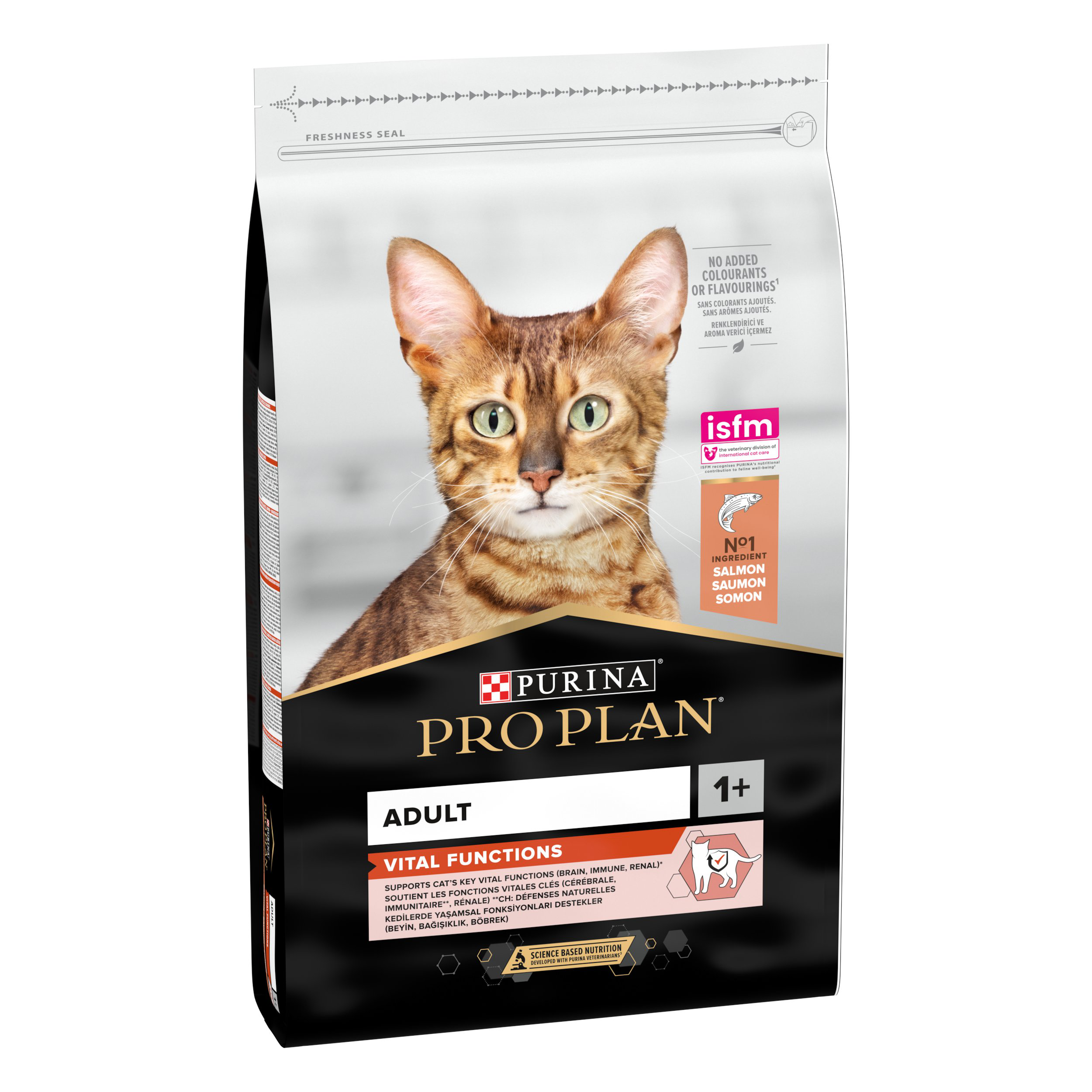 Pro Plan - Croquettes Adult au Saumon pour Chat Adulte - 10Kg Image num&eacute;ro 1