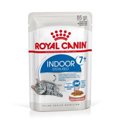Royal Canin - Sachets Indoor 7+ en Sauce pour Chat - 12x85g Image num&eacute;ro 2