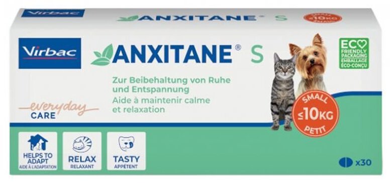 Virbac - Comprimés Antixane Calme et Relaxation pour Petits Chiens et Chats - x30 Image numéro 1 Virbac - Comprimés Antixane Calme et Relaxation pour Petits Chiens et Chats - x30 Image numéro 1