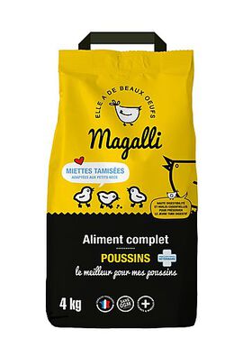 Magalli - Aliment Complet pour Poussin - 4Kg