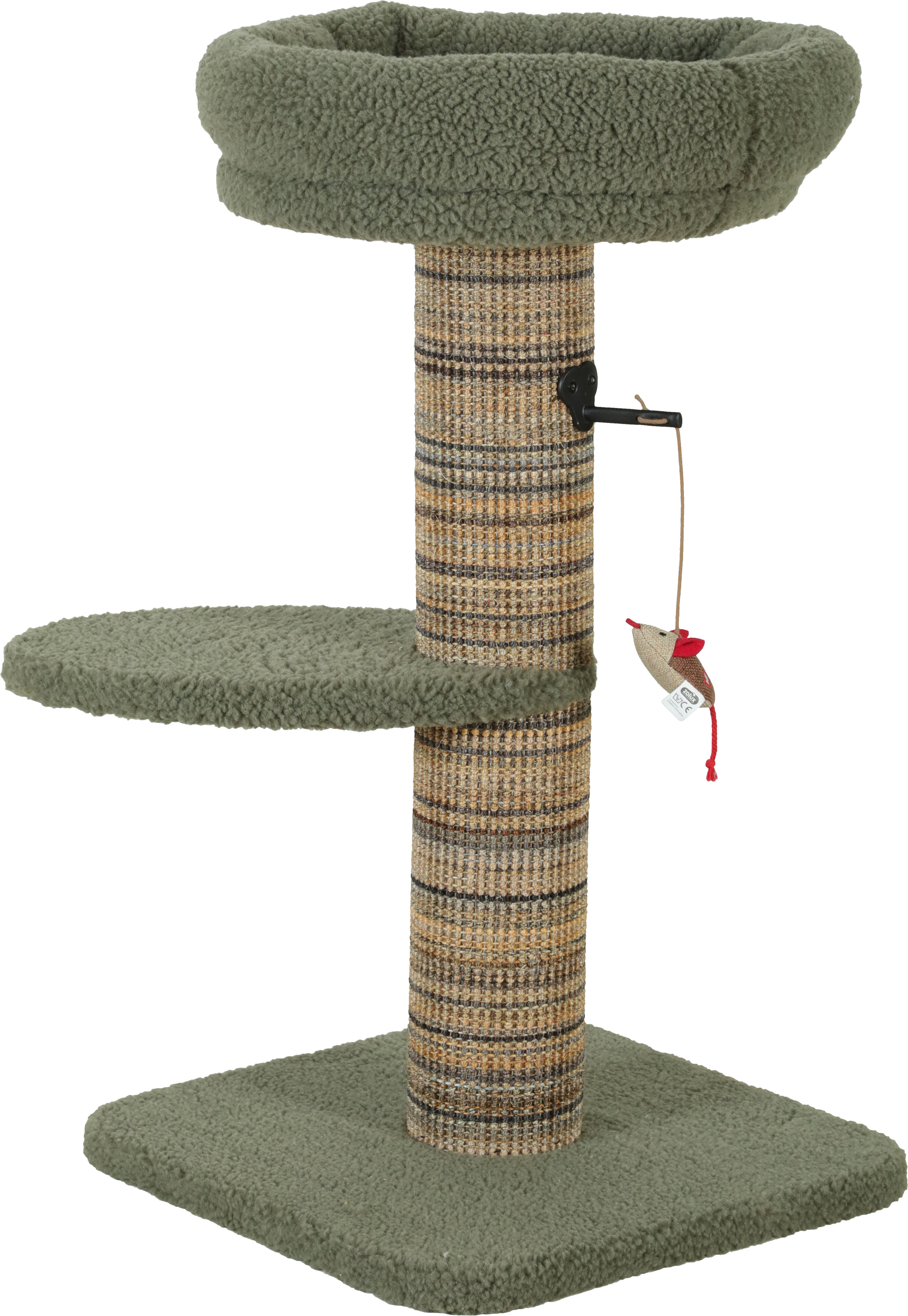 Zolux - Arbre &agrave; Chat Boreal Vert pour Chats - &Oslash;11x70 cm Image num&eacute;ro 5