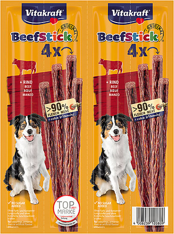 Vitakraft - Beef-Stick au Bœuf pour Chiens - x4 image number null