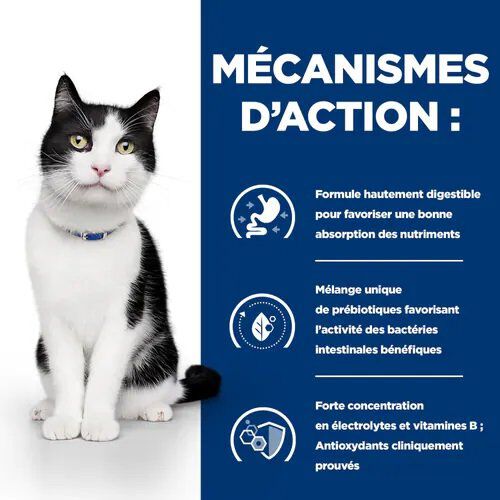 Hill's - Croquettes Prescription Diet I/D Digestive au Poulet pour Chats - 1,5Kg Image num&eacute;ro 5