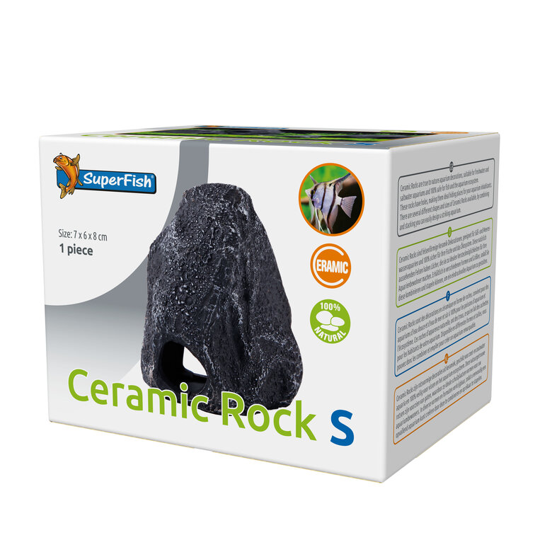 Superfish - Décoration Ceramic Rock pour Aquarium - S Image numéro 1 Superfish - Décoration Ceramic Rock pour Aquarium - S Image numéro 1