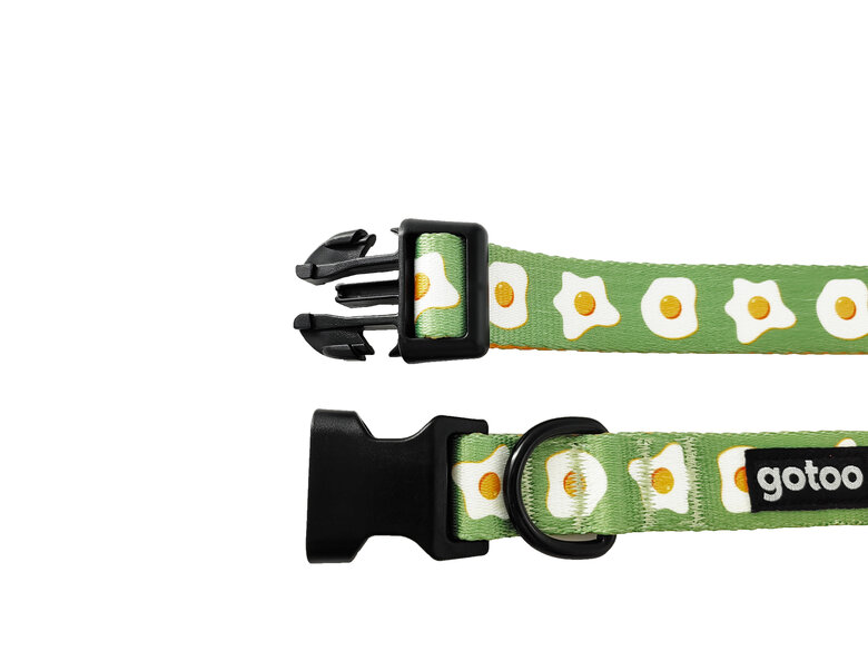 Gotoo - Collier à motif Oeuf Vert pour Chien - XS Image numéro 2 Gotoo - Collier à motif Oeuf Vert pour Chien - XS Image numéro 2