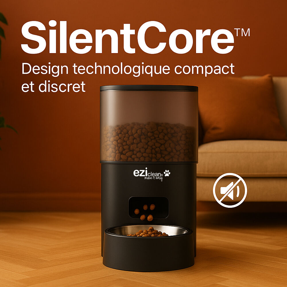EZIclean - Distributeur de Croquettes et Fontaine pour Chat et Chien Nutribot Connect C4 - x1 Image num&eacute;ro 9
