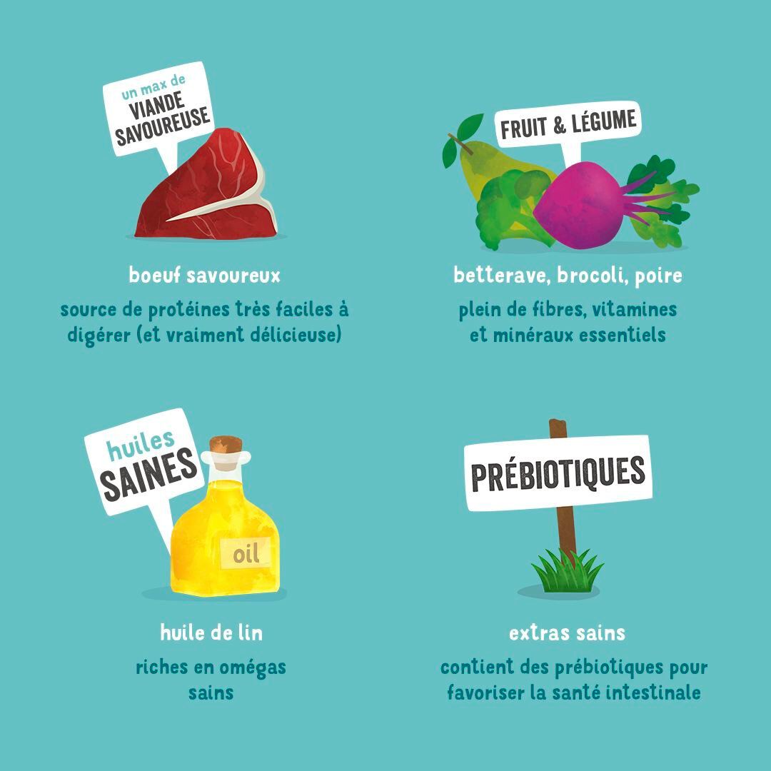 Edgard & Cooper - Bo&icirc;te au B&oelig;uf pour Chien - 400g Image num&eacute;ro 4